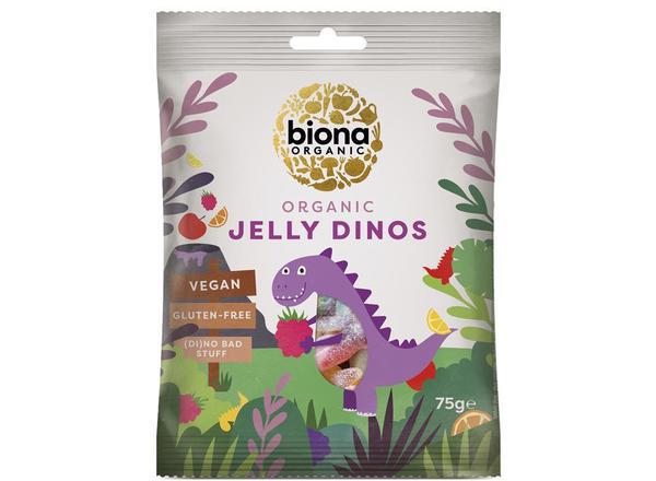 Organic GF Vegan Jelly Dinos 75g