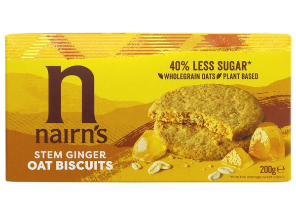 Nairn's Stem Ginger Oat Biscuits