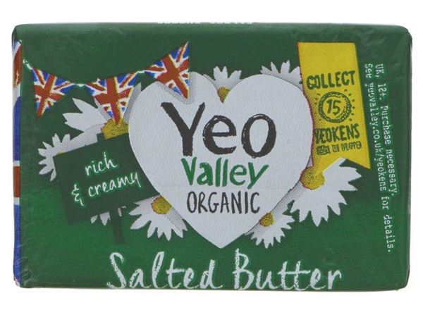 (Yeo Valley) Butter - Slightly Salted 200g