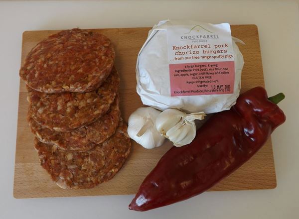 Burgers - chorizo