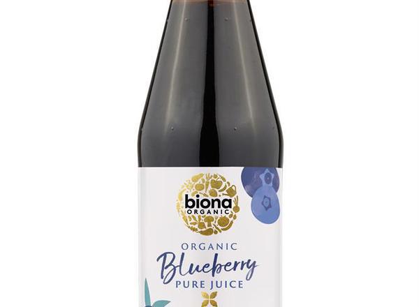 Organic Blueberry Juice Pure 100% 330ml