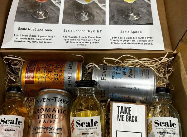 Scale Gin Sample Box