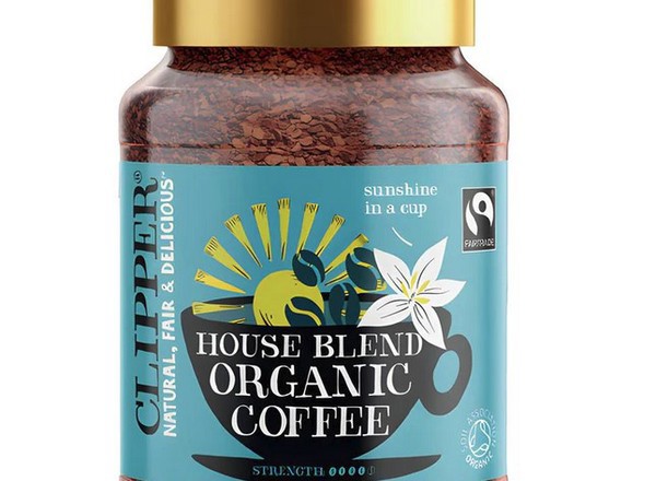 Clipper Organic Fairtrade Instant House Blend Coffee