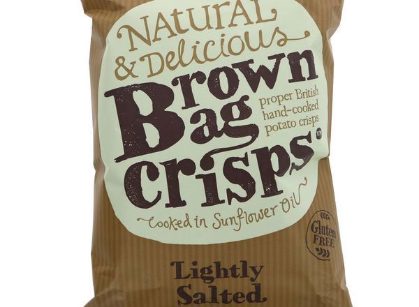 Brown Bag Crisps Lightly Salted