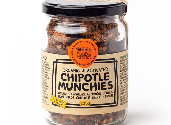 Munchies Natural: Chipotle (Activated Nuts, Seeds & Crunchy Lentils) - MF