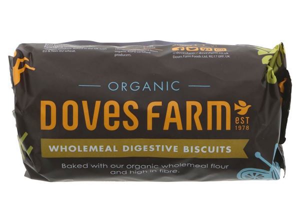Doves Farm Wholemeal Digestive biscuits