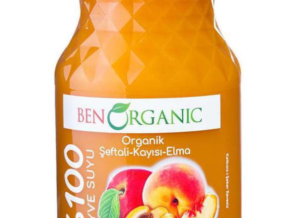Organic Peach Apricot & Apple Juice 945ml