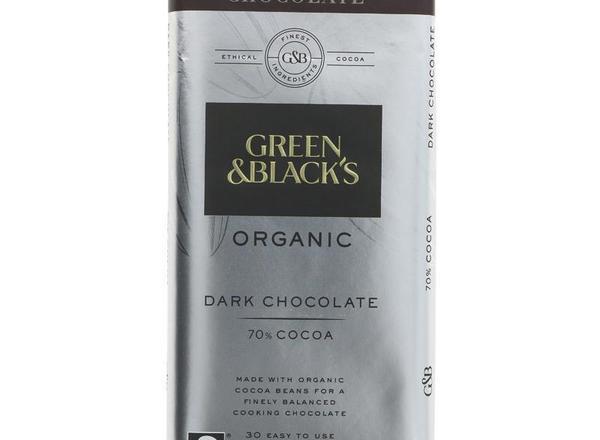 Cooking Chocolate Dark (Green & Blacks)