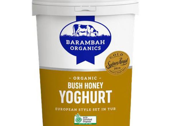 Yoghurt Organic: Bush Honey - BO (Esky Required)