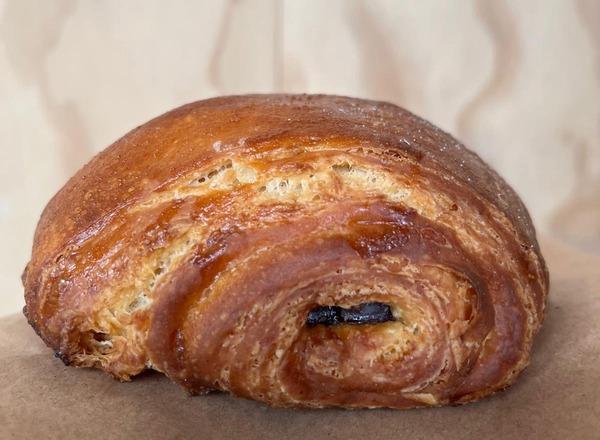Sourdough pain au chocolat