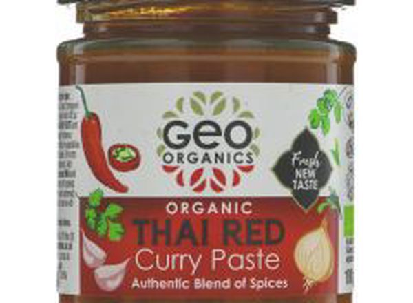 Geo-Organics Red Thai Curry Paste