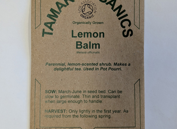 (Seeds) Lemon Balm