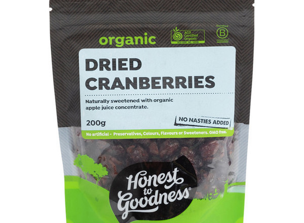 Cranberry - Dried - Organic - HG