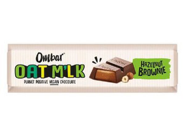 Ombar Oat Mlk Hazelnut Brownie