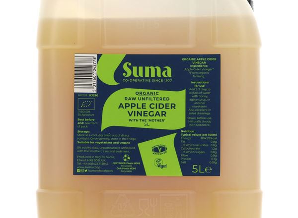 Organic Apple Cider Vinegar - 5L