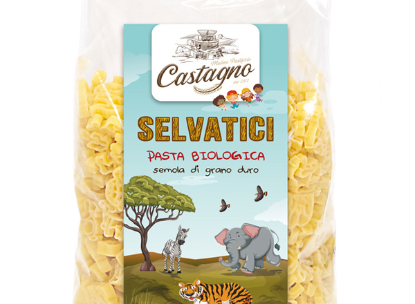 Castagno Wheat Durum Children's Wild Animal Shapes