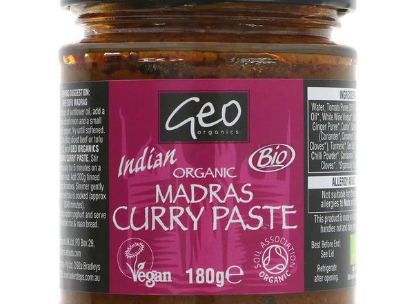 Curry Paste Madras (Geo Organics)