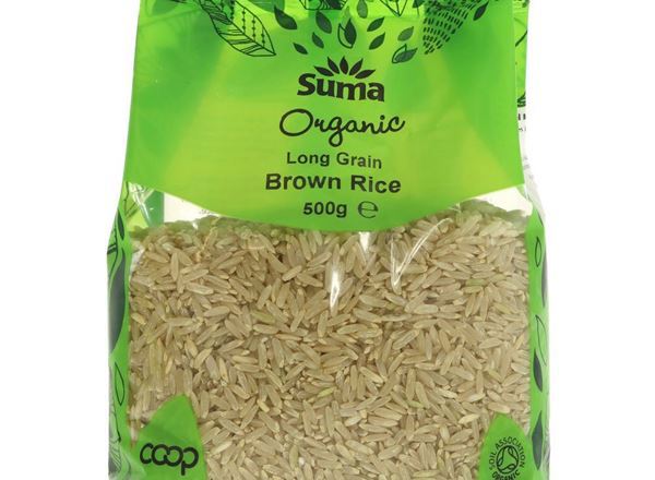 (Suma) Rice - Long Grain Brown 500g