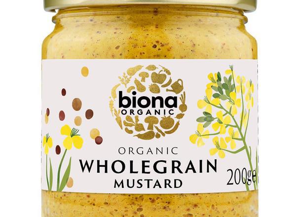 Biona Organic Wholegrain Mustard 200g