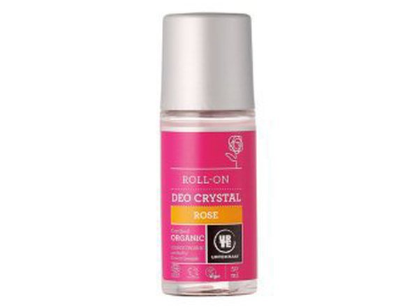 Urtekram Crystal Deodorant - Rose - roll-on