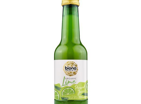 Organic Lime Juice 200ml