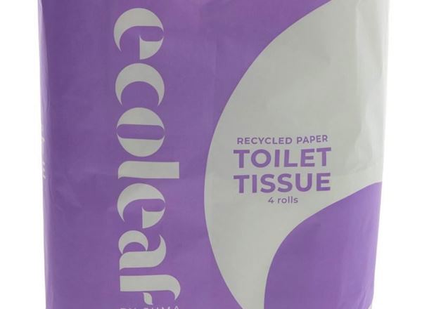 (Ecoleaf) Toilet Roll 4-Pack