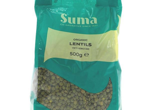 (Suma) Lentils - Dark Speckled 500g