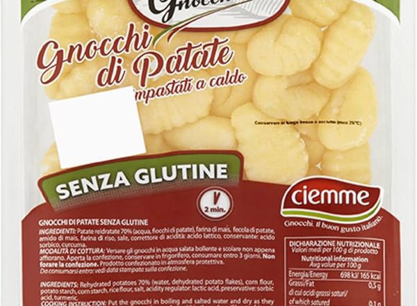 Ciemme Gnocchi Plain Gluten Free