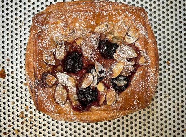 Cherry Frangipane Danish