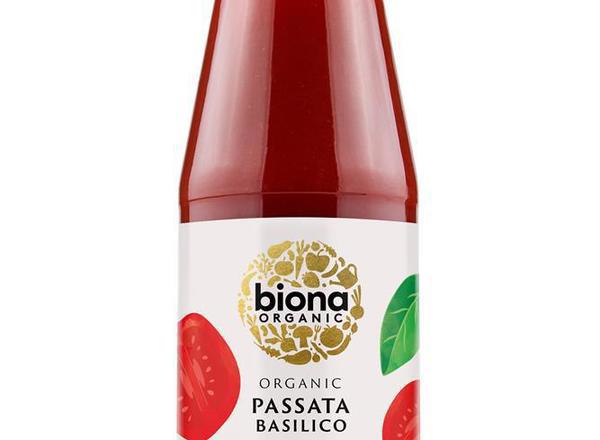 Organic Passata with Basil 680g