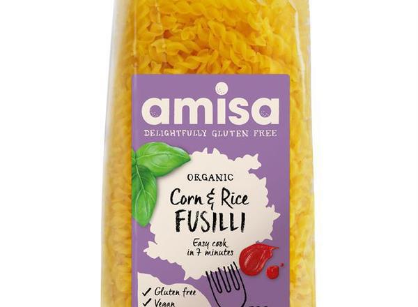 Organic & Gluten Free Corn & Rice Fusilli Pasta 500g