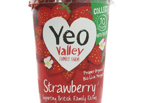 Yeo Valley Organic Strawberry Yoghurt