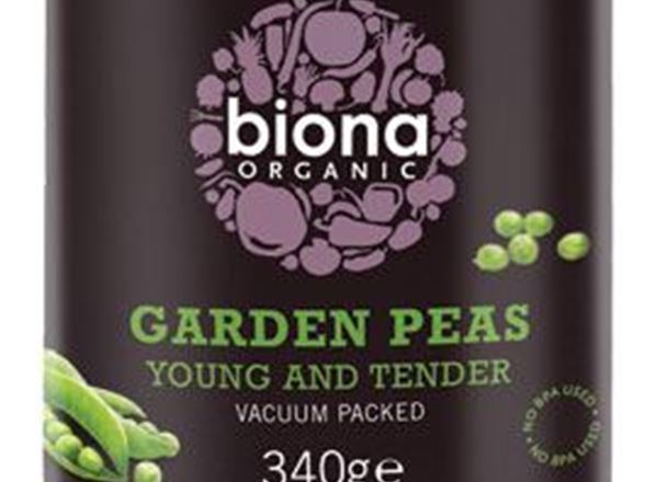 Garden Peas - Tinned Organic