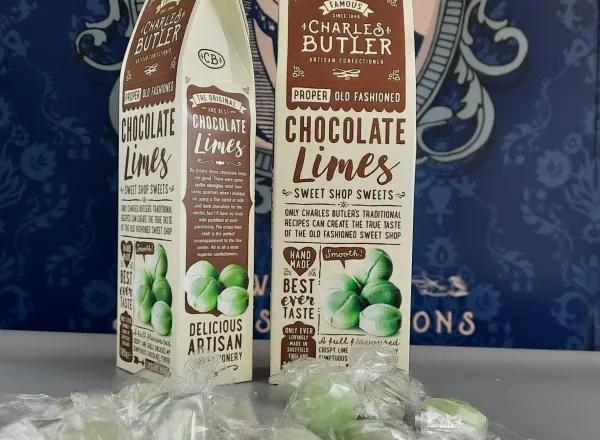 Charles Butler Chocolate Limes 190g