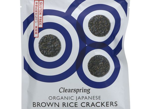 Brown Rice Crackers (Clearspring)