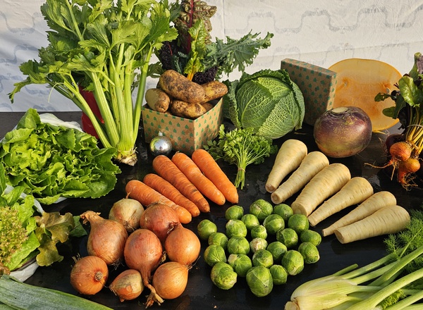 Organic Christmas veg box - Large (18 items)