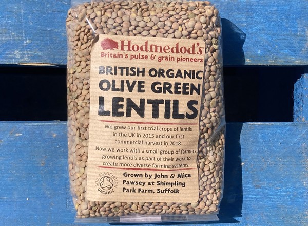 Olive Green Lentils