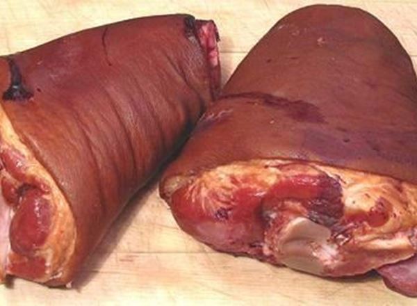Pork - cured smoked hock