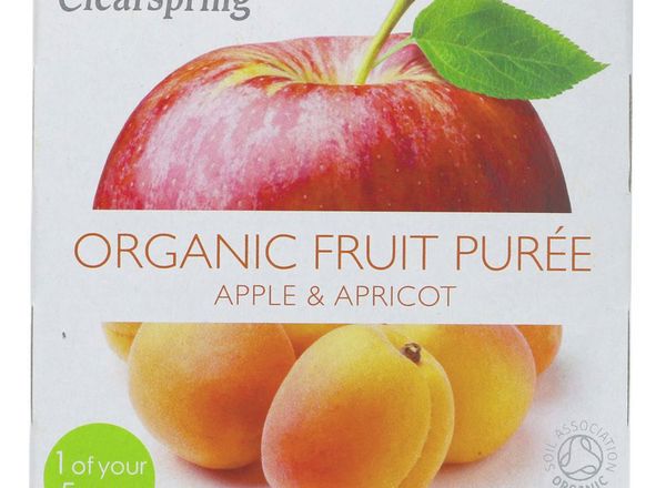 Clearspring Organic Fruit Puree Apricot and Apple