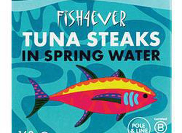 Fish4Ever Tuna Steaks Spring Water