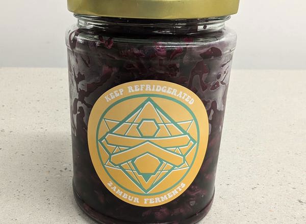 Sauerkraut Red Cabbage Ginger