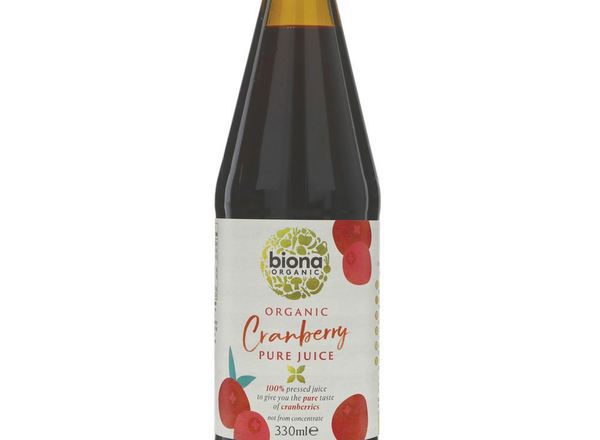Biona Cranberry Juice 750ml - 100% - Organic
