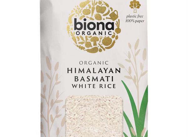 Organic White Basmati Rice 500g