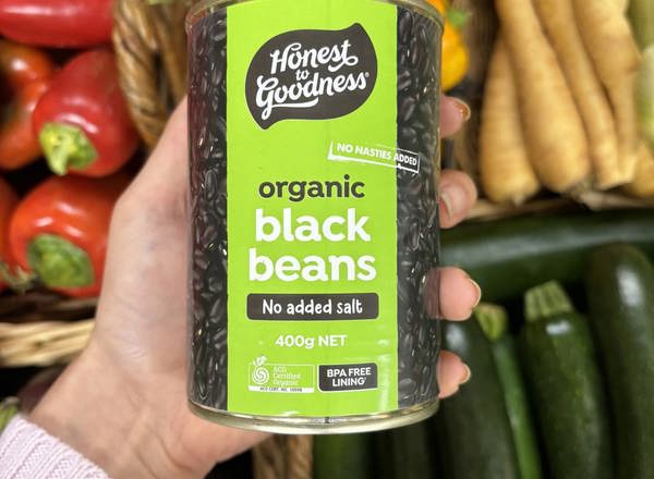 Honest to Goodness Black Beans 400g