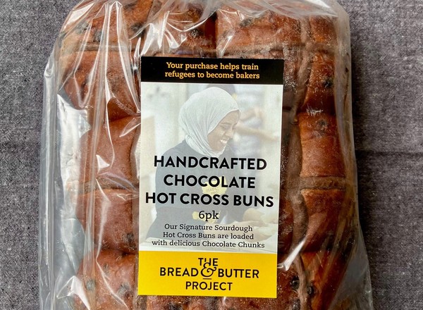 Hot Cross Buns: Chocolate Sourdough  - BB