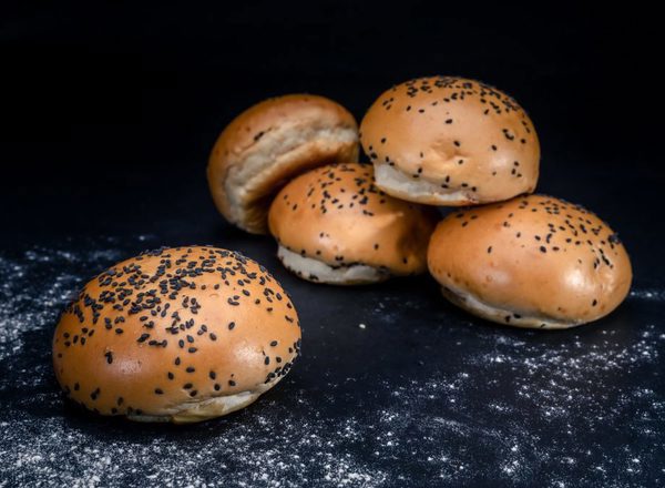 Bread: Bun - Milk - Black Sesame - BB