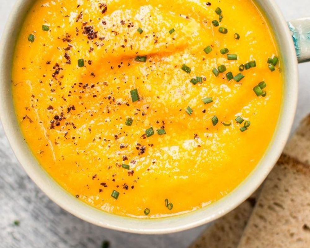 Acorn Squash and Carrot Soup