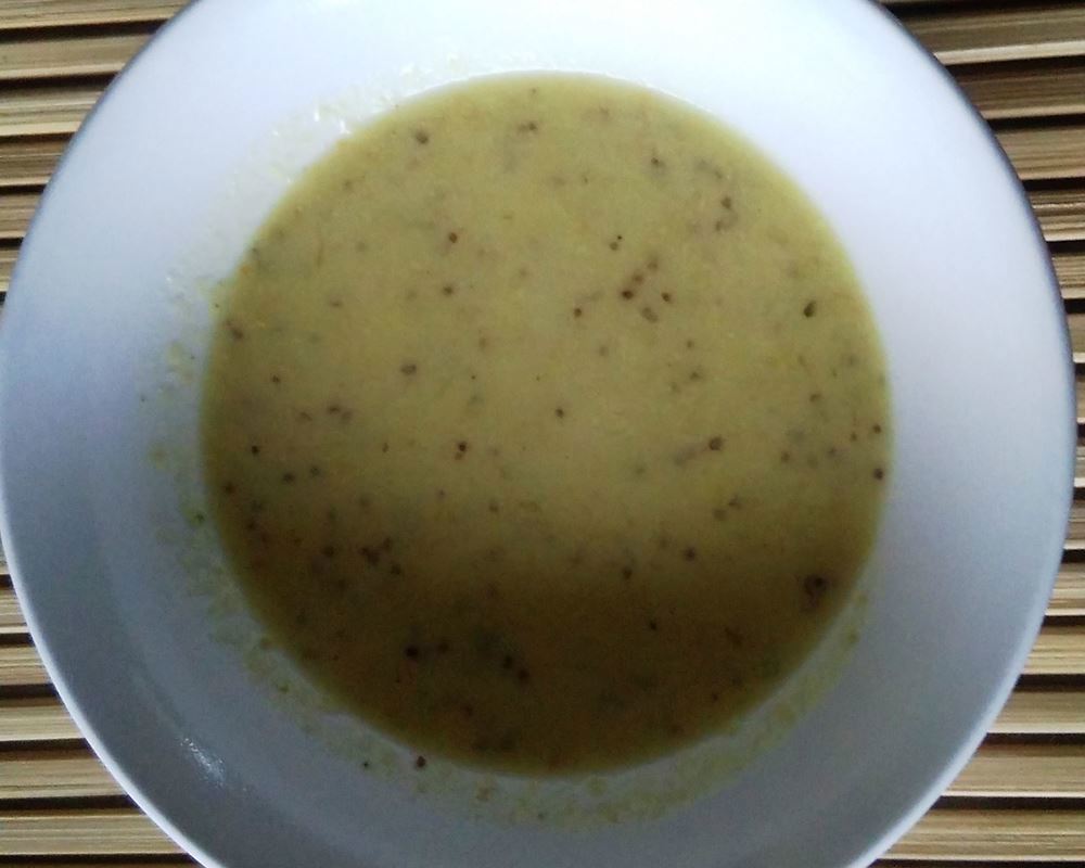 Dutch mustard leek soup