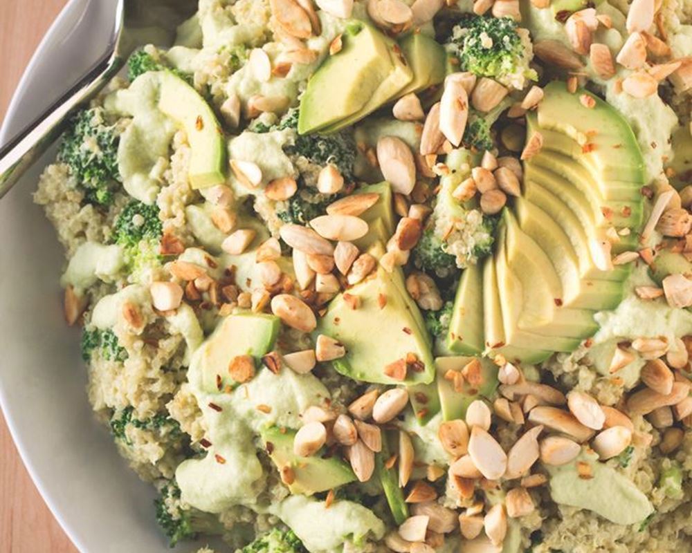 Vegan Broccoli Quinoa Bowl