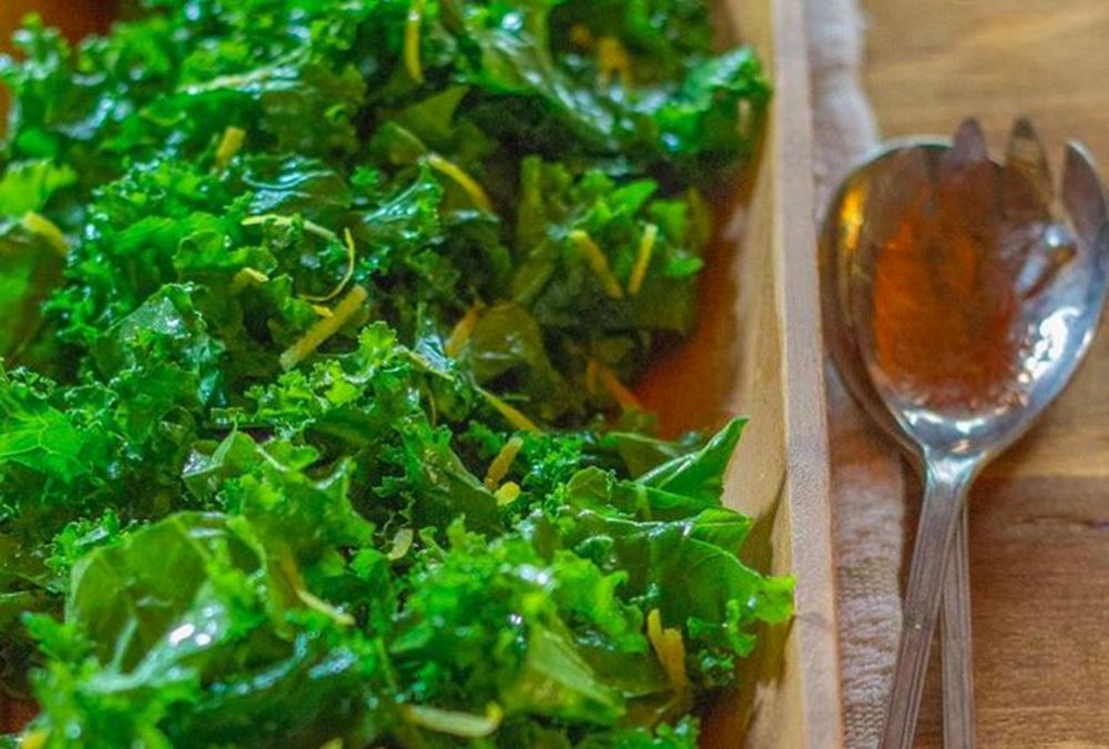 Simple Massage Kale Salad